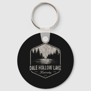 Porte-clés Lac Dale Hollow Kentucky Extérieur Vintage