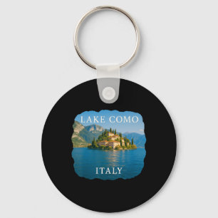 Porte-clés Lac de Côme Italie Vacances Bellagio Été Italien L