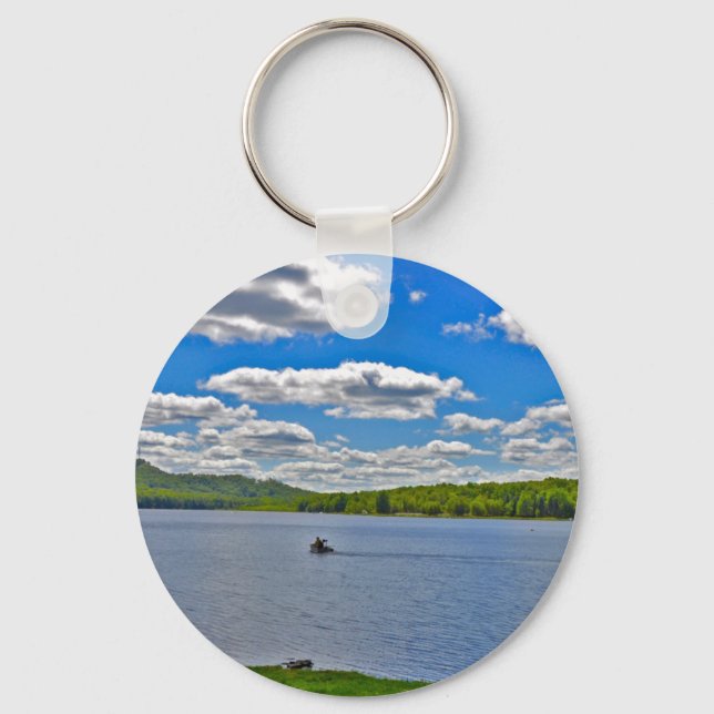 Porte-clés Lac de détente (Recto)