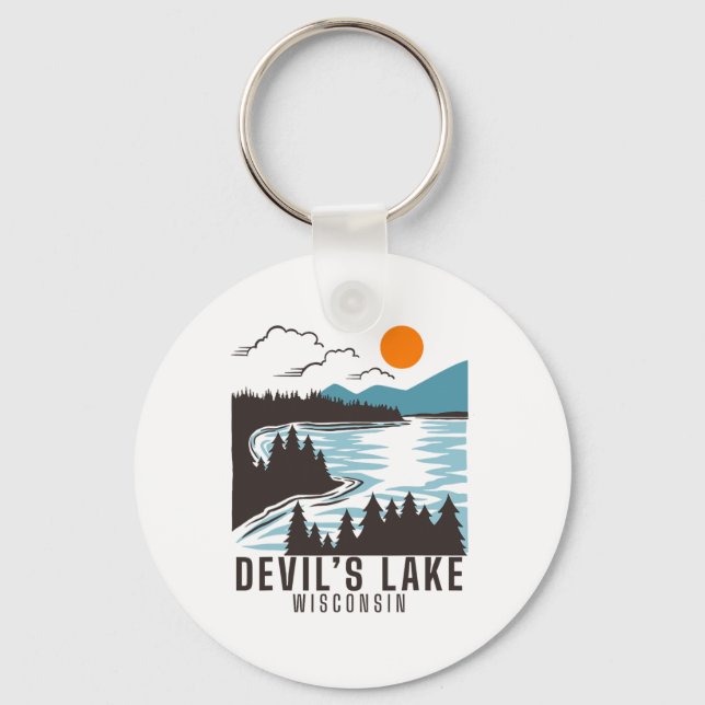 Porte-clés Lac du Diable  (Recto)
