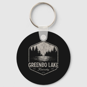 Porte-clés Lac Greenbo Kentucky Plein air Vintage