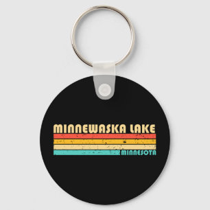 Porte-clés Lac Minnewaska Minnesota pêche drôle camping