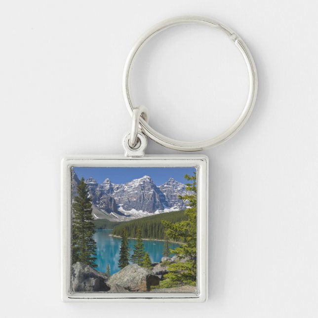 Porte-clés Lac Moraine, Rocheuses canadiennes, Alberta, Canad (Devant)