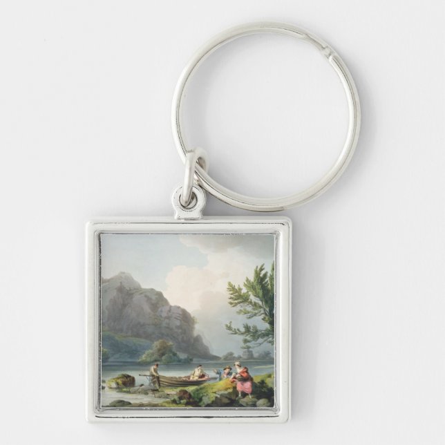 Porte-clés Lac philippe de Loutherbourg | de Wyndermere, pour (Devant)