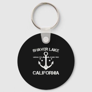 Porte-clés Lac Shaver Californie drôle pêche camping
