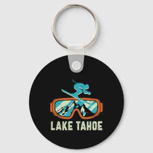 Porte-clés Lac Tahoe Californie Ski Vintage Rétro Et Sno