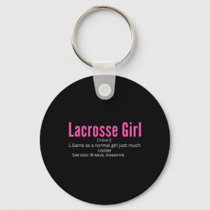 Porte-clés Lacrosse Définition Femme Fille Drôle Lacrosse Fil
