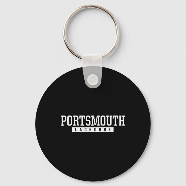 Porte-clés Lacrosse du lycée de Portsmouth (Recto)