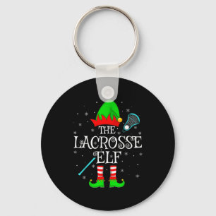 Porte-clés Lacrosse Elf Noël Famille Elf Squad Sports Pla