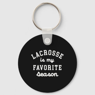 Porte-clés Lacrosse Est Ma Saison Favorite Vintage Maman Papa