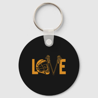 Porte-clés Lacrosse Joueur Drôle Lax Sport Love