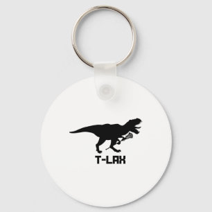 Porte-clés Lacrosse Lax T-rex Dinosaur Hommes Femmes Cadeau J