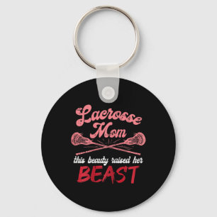 Porte-clés Lacrosse Maman A Élevé Sa Bête Fantastique Fête De