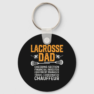 Porte-clés Lacrosse Papa Cheval Section Investisseur financie