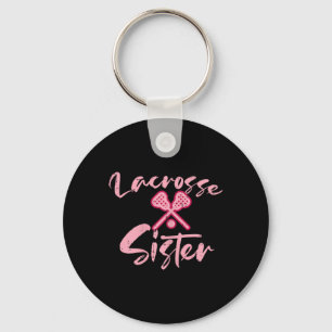 Porte-clés Lacrosse Soeur Cute Famille Correspondant Fan Lax