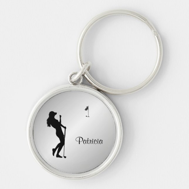 Porte-clés Ladies Golfer Personal (Devant)