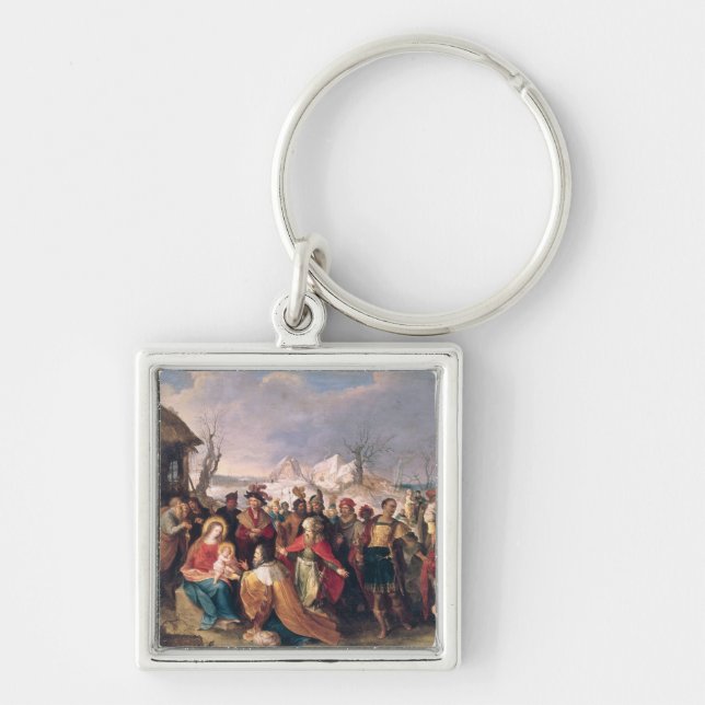 Porte-clés L'adoration des Magi 3 (Devant)