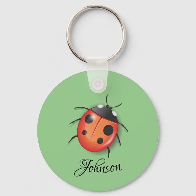 Porte-clés Lady Bug Personalized Key Chain (Recto)