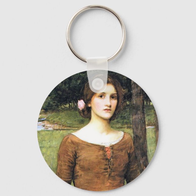 Porte-clés Lady Clare avec un père (Recto)