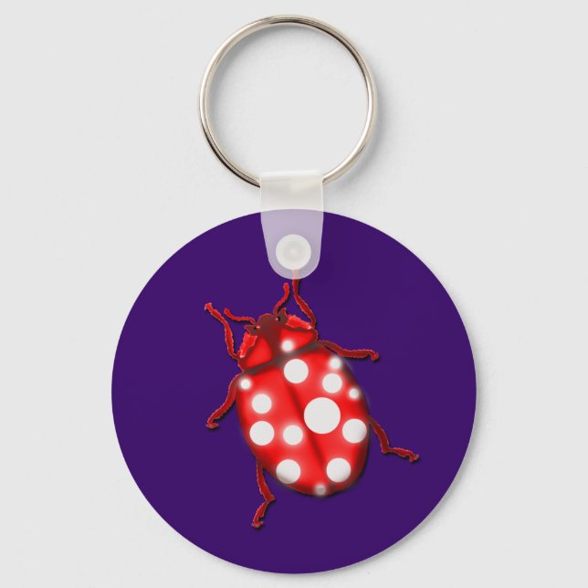 Porte-clés Ladybird Lady Bug Gardening Cadeaux (Recto)