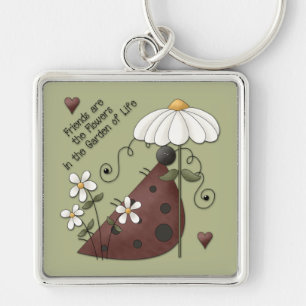Porte-clés Ladybug Amour et Amitié