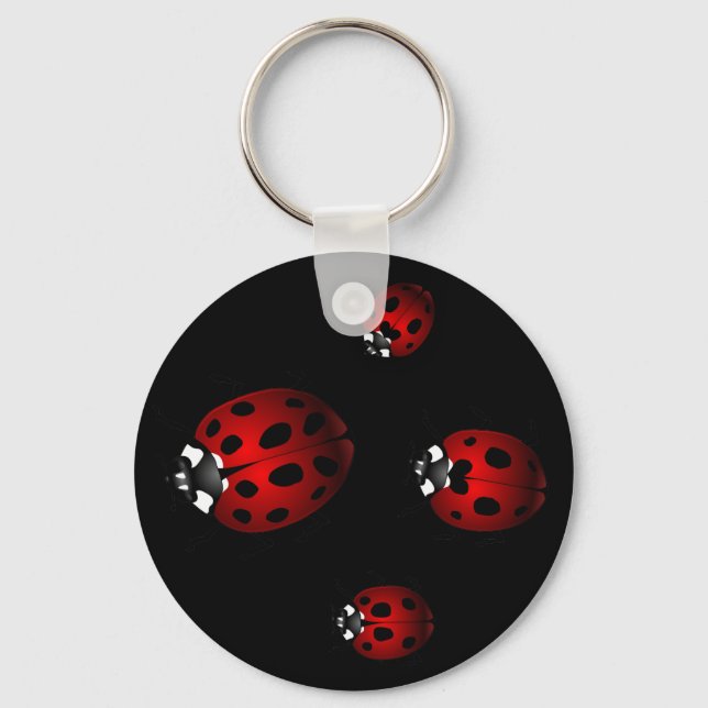 Porte-clés Ladybug Art Porte - clé Bug Keepsaké Ladybug Cadea (Recto)