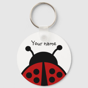 Porte-clés Ladybug avec ton nom