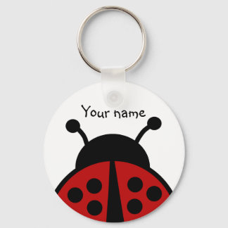 Porte-clés Ladybug avec ton nom