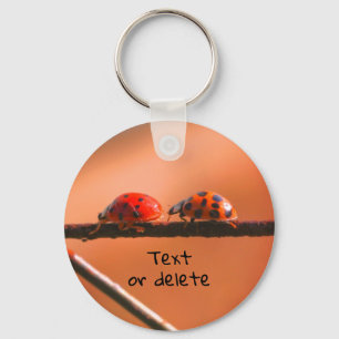 Porte-clés Ladybug Buddies Nature Personalized