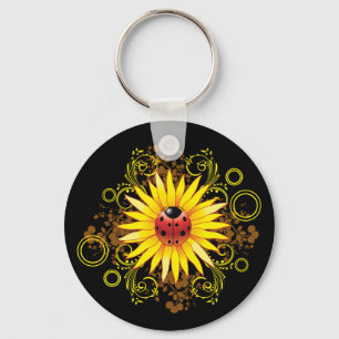 Porte-clés Ladybug et Porte - clé de tournesol