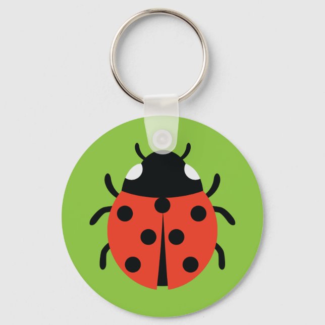 Porte-clés Ladybug Illustration (Recto)