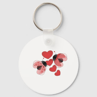 Porte-clés Ladybug Love