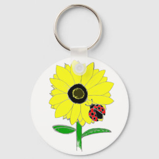 Porte-clés LadyBug & Sunflower