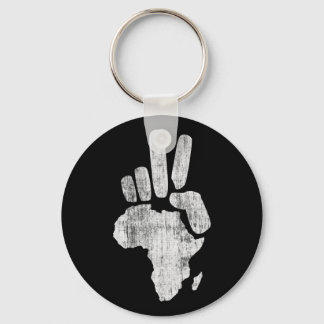 Porte-clés l'afrique du darfour main de la paix
