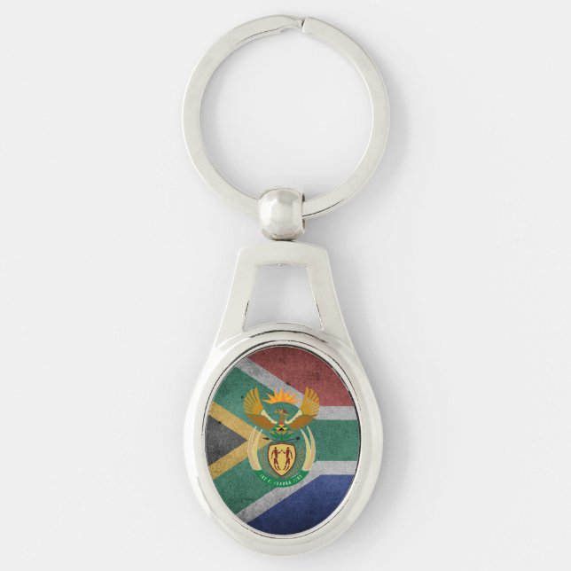 Porte-clés L'Afrique du Sud (Devant)