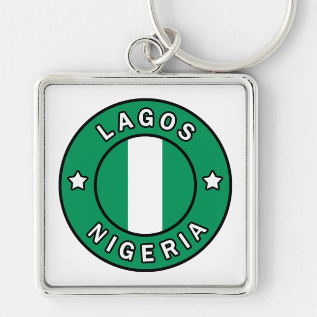 Porte-clés Lagos Nigeria (Devant)