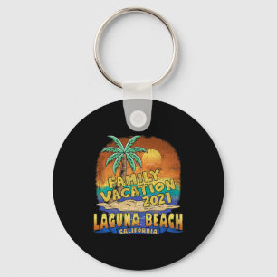 Porte-clés Laguna Beach Californie Souvenir de vacances en fa
