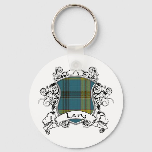 Porte-clés Laing Tartan Shield (Recto)