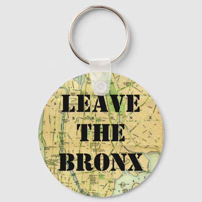 PORTE-CLÉS LAISSE LE BRONX ! (Recto)