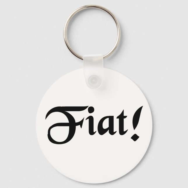 Porte-clés Laisse-le faire ! (Recto)