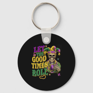 Porte-clés Laissez Le Bon Temps Rouler Mardi Gras Carnival