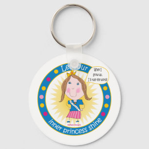 Porte-clés Laissez votre princesse intérieure Shine Keychain