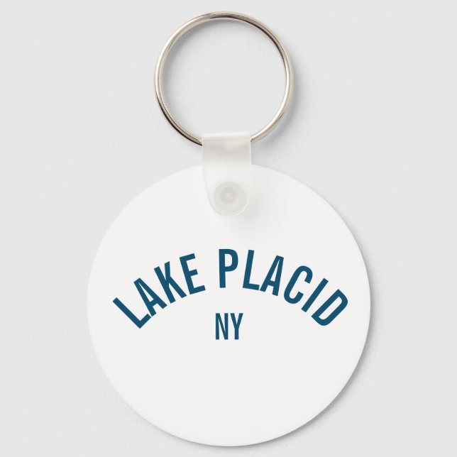 Porte-clés Lake Placid - NY T-Shirt (Recto)