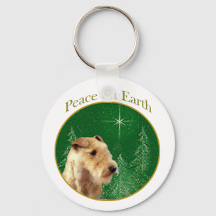 Porte-clés Lakeland Terrier Paix
