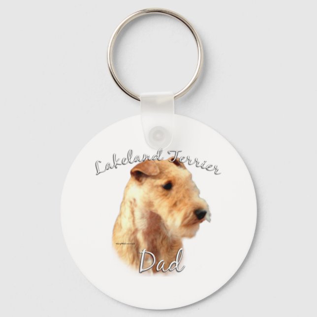 Porte-clés Lakeland Terrier Papa 2 (Recto)