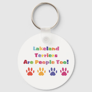 Porte-clés Lakeland Terriers sont aussi des gens