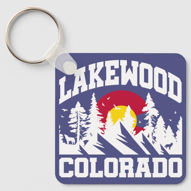 Porte-clés Lakewood, Colorado (Recto)