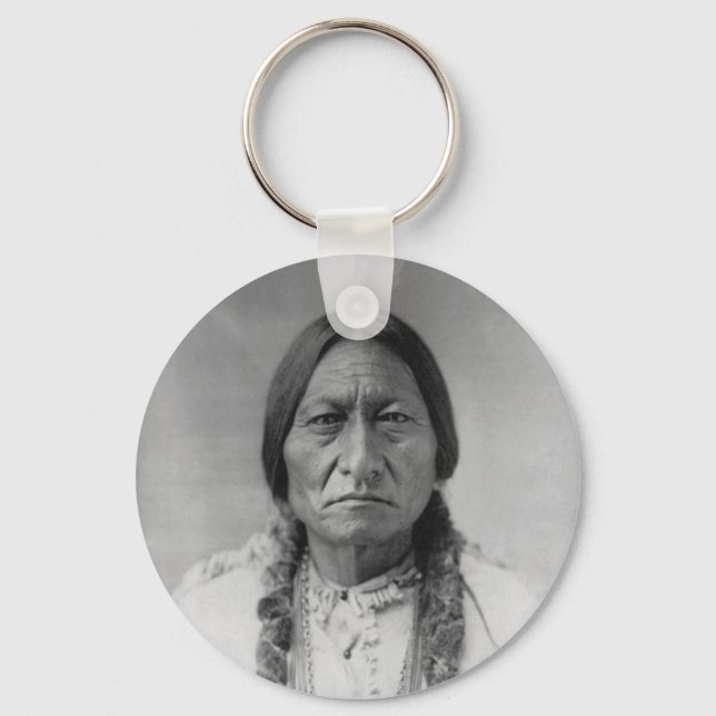 Porte-clés Lakota American Indian Chief Sitting Bull (Recto)