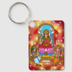 Porte-clés Lakshmi Ganesh
