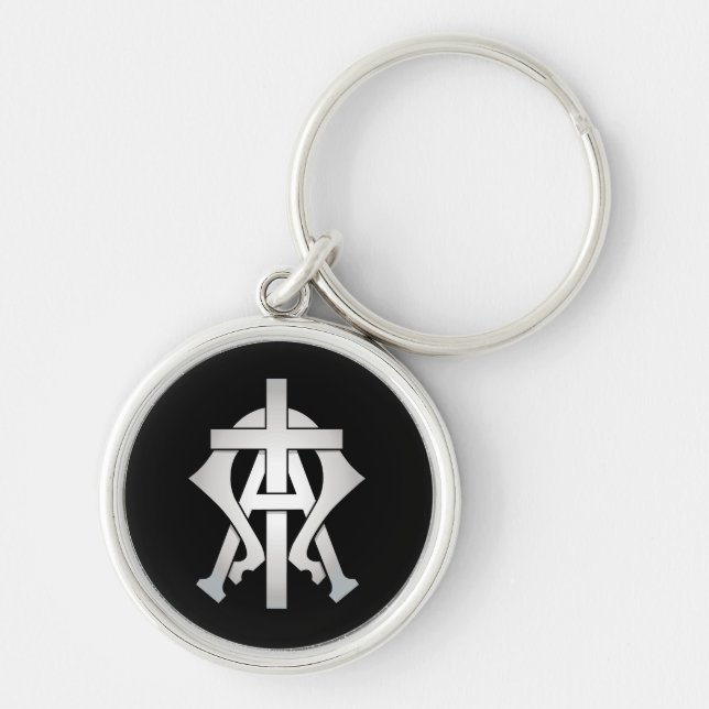 Porte-clés L'alpha et l'Omega (Devant)